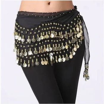 New style Belly dance costumes chiffon gold coins belly dance hip scarf for women belly dancing belts
New style Belly dance costumes chiffon gold coins belly dance hip scarf for women belly dancing belts