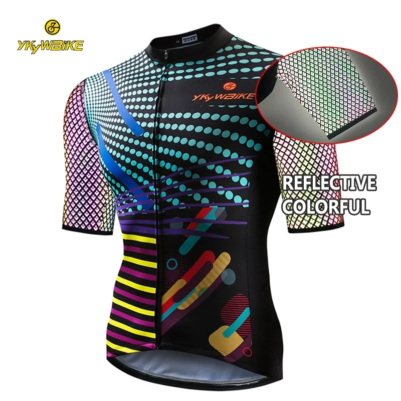 YKYWBIKE Cycling Jersey Men MTB Bike Shirt High Quality Bicycle Clothing Reflective Colorful Sleeves New Fashion Design Jerseys
YKYWBIKE Cycling Jersey Men MTB Bike Shirt High Quality Bicycle Clothing Reflective Colorful Sleeves New Fashion Design Jerseys