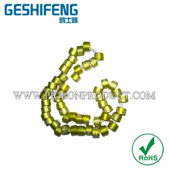 220pc 3mm canary ring metal aluminum
220pc 3mm canary ring metal aluminum
