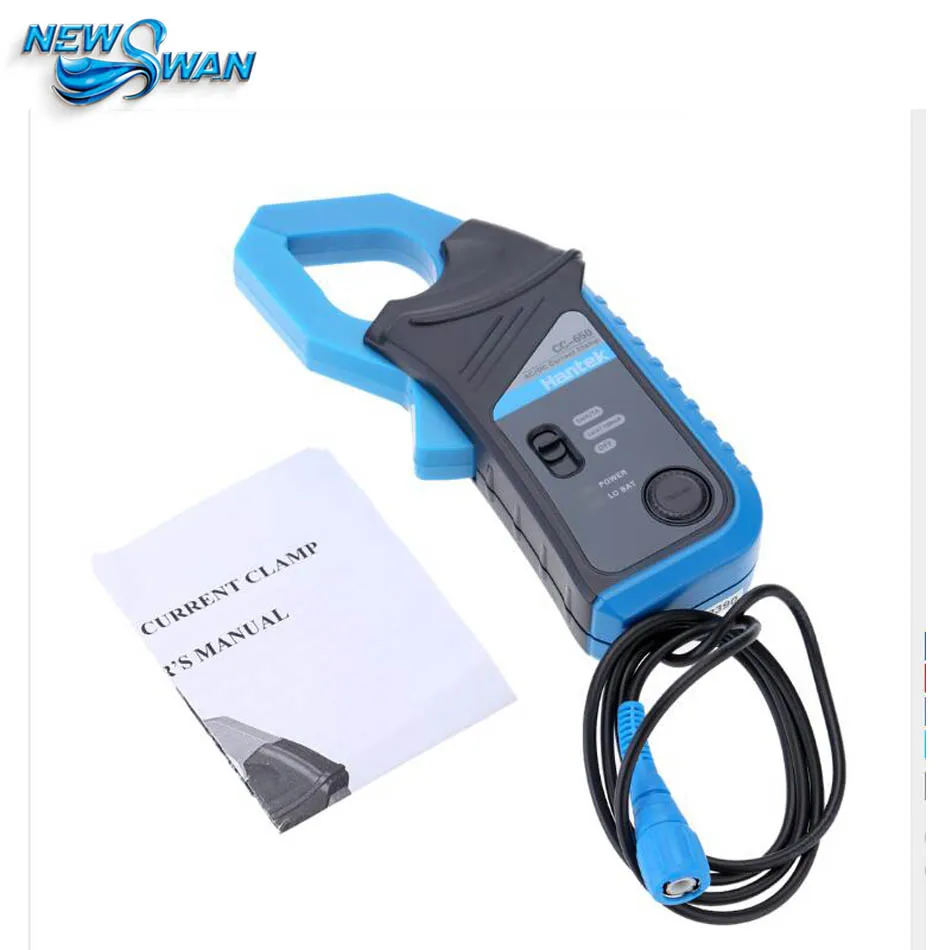 Новый осциллограф Hantek CC650 CC-650 до 20 кГц 650A мультиметр переменный/постоянный ток