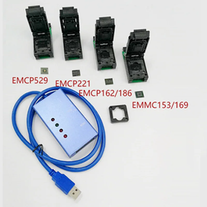 EMMC153 169 EMCP162 189 EMCP221 EMCP529 socket 6pcs for your Choice data recovery tools for android phone
EMMC153 169 EMCP162 189 EMCP221 EMCP529 socket 6pcs for your Choice data recovery tools for android phone