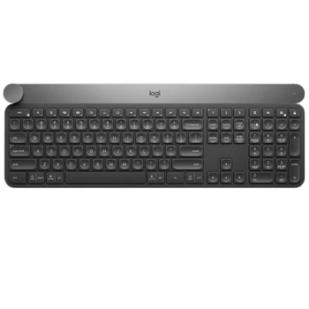 Logitech Craft Wireless Keyboard Intelligent Control Knob Bluetooth Dual Mode Connection Multiple Device For PC
Logitech Craft Wireless Keyboard Intelligent Control Knob Bluetooth Dual Mode Connection Multiple Device For PC