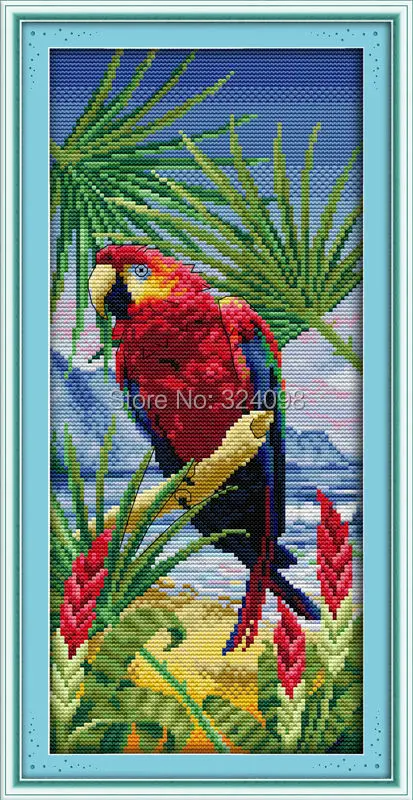 Wholesale Needlework,Stitch,DIY 14CT DMC Cross Stitch,Sets For Embroidery Kits,Parrot (3) Patterns Counted Cross-Stitching
Wholesale Needlework,Stitch,DIY 14CT DMC Cross Stitch,Sets For Embroidery Kits,Parrot (3) Patterns Counted Cross-Stitching