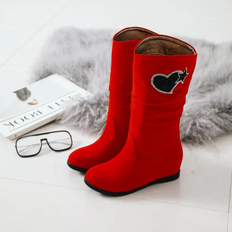 Big Size 9 10 11-13 boots women shoes ankle boots for women ladies boots Diamond heart five-pointed sleeve
Big Size 9 10 11-13 boots women shoes ankle boots for women ladies boots Diamond heart five-pointed sleeve