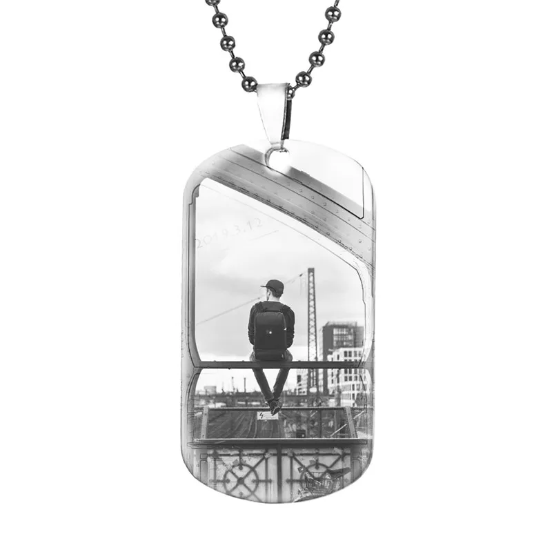 Personalized Titanium steel Dog Tag Men Necklace Custom Photo Name Text ID Pendant Army Nameplate Father Male Gift #S25
Personalized Titanium steel Dog Tag Men Necklace Custom Photo Name Text ID Pendant Army Nameplate Father Male Gift #S25