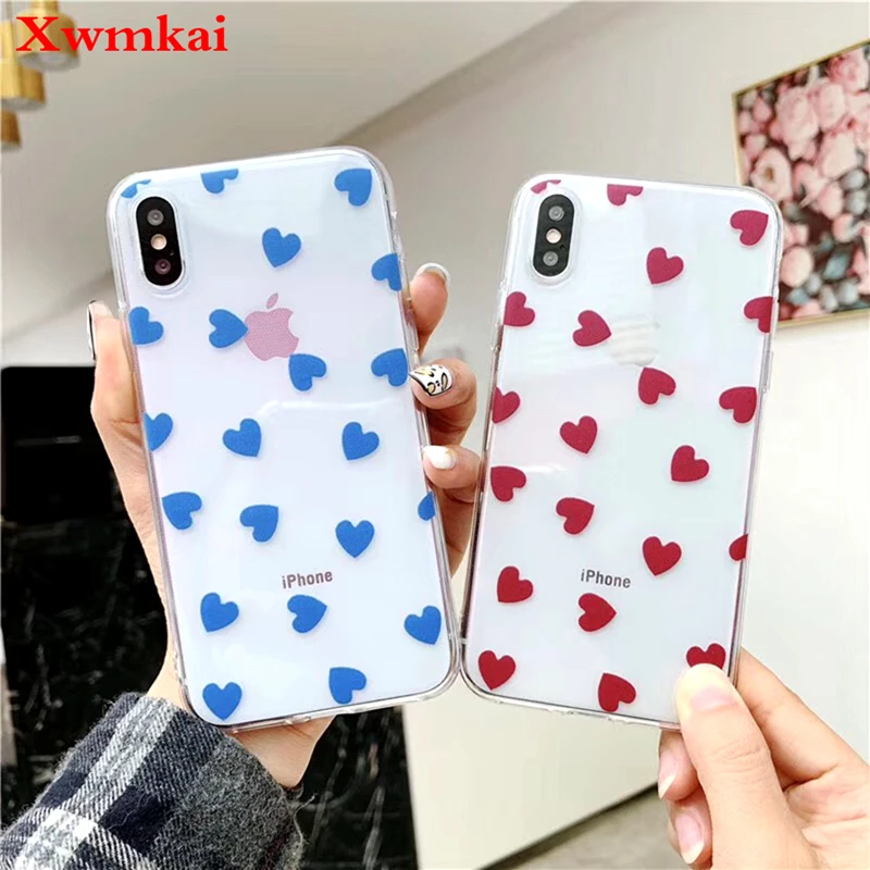 Xwmaki Ultra-thin Transparent Soft TPU Phone Case For Iphone Xsmax Xr X 7 8 Plus Love Anti-drop Cover Shell Case For 6 6sPlus Xs
Xwmaki Ultra-thin Transparent Soft TPU Phone Case For Iphone Xsmax Xr X 7 8 Plus Love Anti-drop Cover Shell Case For 6 6sPlus Xs