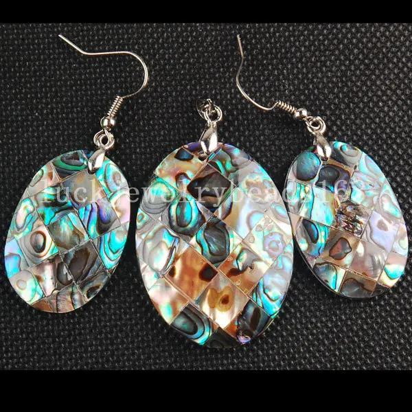 Free Shipping Women Fashion New Zealand Abalone Shell Oval Earring Pendant 1 C3251
Free Shipping Women Fashion New Zealand Abalone Shell Oval Earring Pendant 1 C3251