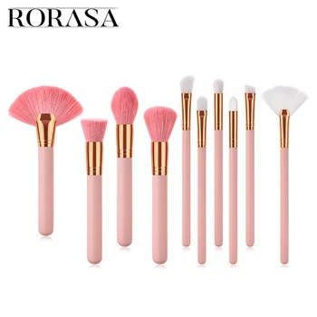 2018 New 10Pcs Pink Pro Beauty Makeup Brushes Set of Match Wool High End Make Up Tools Brushes Gift Cosmetic Accessories
2018 New 10Pcs Pink Pro Beauty Makeup Brushes Set of Match Wool High End Make Up Tools Brushes Gift Cosmetic Accessories