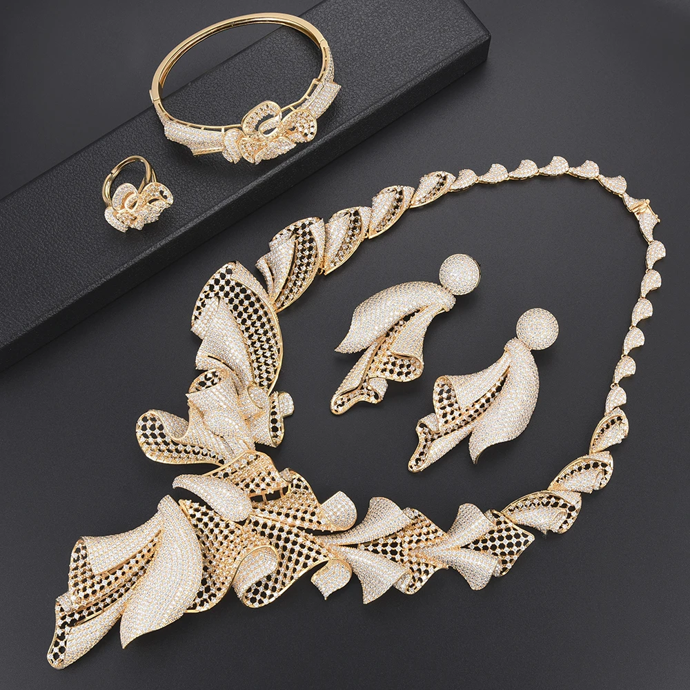 missvikki Famous New Fahison Trendy Jewelry Set Bangle Earrings Necklace Ring Bridal Women Wedding Anniversary Fashion Jewelry
missvikki Famous New Fahison Trendy Jewelry Set Bangle Earrings Necklace Ring Bridal Women Wedding Anniversary Fashion Jewelry