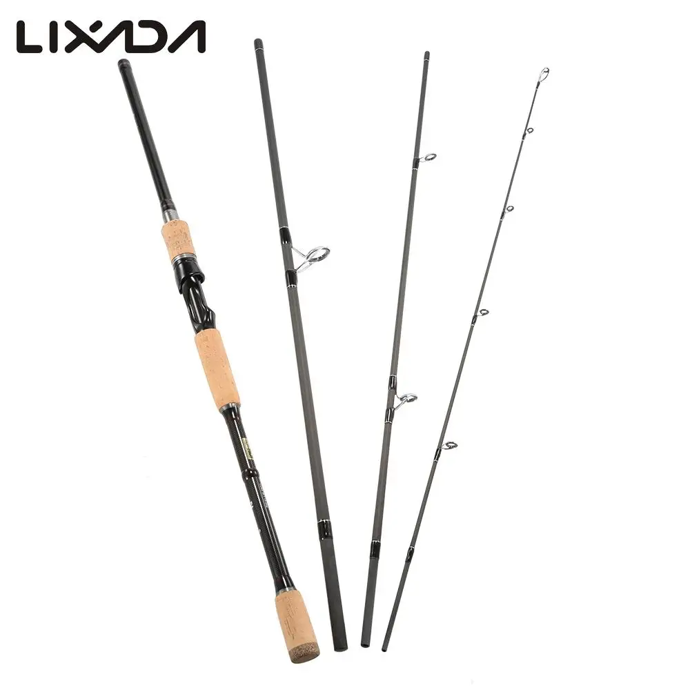 4 Sections Fishing Rod Carbon Fiber Portable Baitcasting Spinning Fishing Rod Medium Rod Fishing Pole 2.1M/2.4M De Pesca
4 Sections Fishing Rod Carbon Fiber Portable Baitcasting Spinning Fishing Rod Medium Rod Fishing Pole 2.1M/2.4M De Pesca
