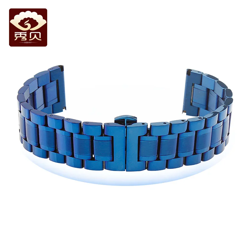 NEW High Quality Blue Stainless Steel Bracelet Strap Wrist Watch Mesh Replacement Band 18mm 20mm 21mm 22mm+tool
NEW High Quality Blue Stainless Steel Bracelet Strap Wrist Watch Mesh Replacement Band 18mm 20mm 21mm 22mm+tool