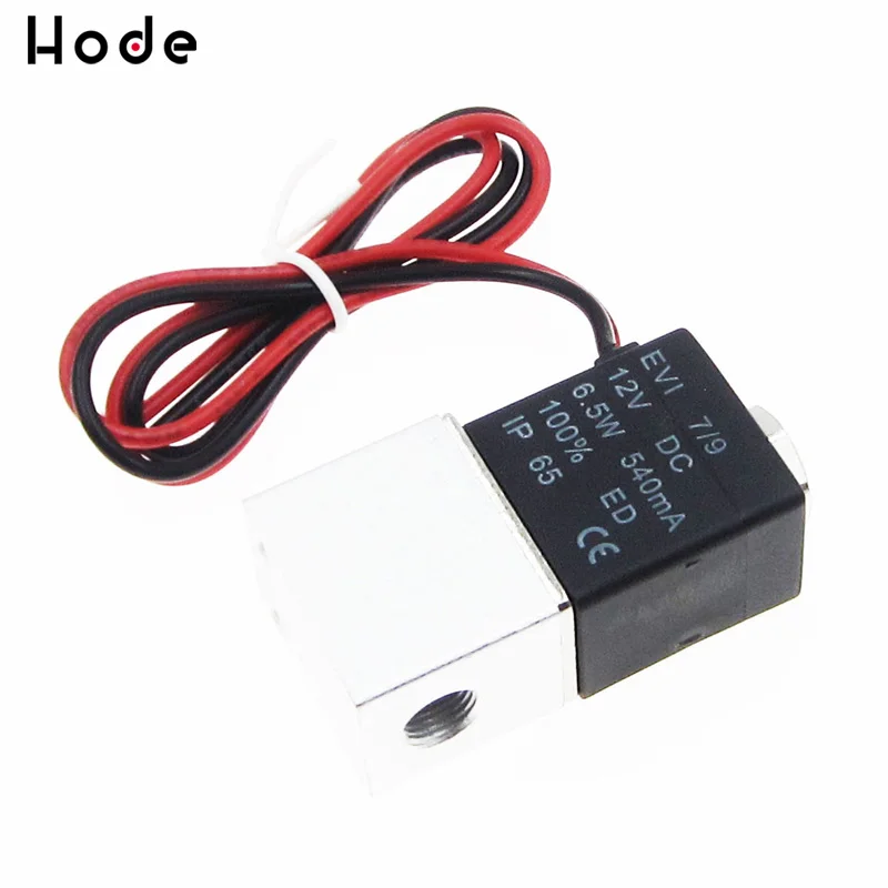 DC 12V Solenoid Valve 1/8" 2 Way Normally Closed Direct-acting Pneumatic Valves For Water Air Gas Hot
DC 12V Solenoid Valve 1/8" 2 Way Normally Closed Direct-acting Pneumatic Valves For Water Air Gas Hot