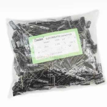 250pcs/lot 1000uF 25V 20% 10x20mm Through Hole Aluminum electrolytic capacitor
250pcs/lot 1000uF 25V 20% 10x20mm Through Hole Aluminum electrolytic capacitor