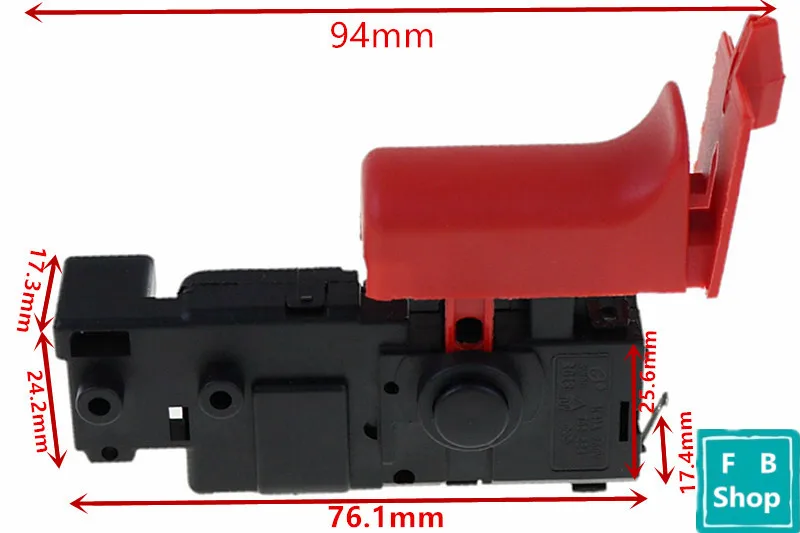 1PCS GBH2-26DRE 4A 250V 5E4 large pullout crane cutter cutting machine switch Red+Black
1PCS GBH2-26DRE 4A 250V 5E4 large pullout crane cutter cutting machine switch Red+Black