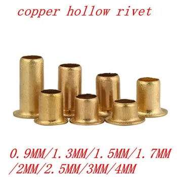1000pcs 500PCS 0.9mm 1.3mm 1.5mm 1.7mm 2mm Tubular Rivets Circuit Board PCB Nails Copper Hollow Rivet 
1000pcs 500PCS 0.9mm 1.3mm 1.5mm 1.7mm 2mm Tubular Rivets Circuit Board PCB Nails Copper Hollow Rivet