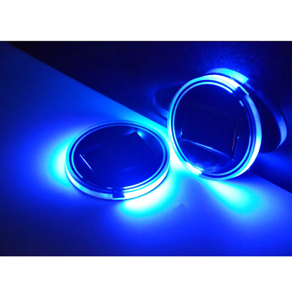 Solar LED Car Cup Holder Mat Pad Bottle Drinks Coaster Built-in Vibration & Light Sensor Car Anti Slip Mat Waterproof For E39
Solar LED Car Cup Holder Mat Pad Bottle Drinks Coaster Built-in Vibration & Light Sensor Car Anti Slip Mat Waterproof For E39