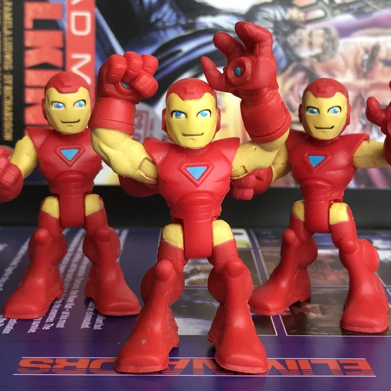 1pcs Original Garage Kit 6.5cm Secondhand Marvel: Classic Iron Man Joints Doll Mini Action Figure Collectible Model Loose Toy
1pcs Original Garage Kit 6.5cm Secondhand Marvel: Classic Iron Man Joints Doll Mini Action Figure Collectible Model Loose Toy