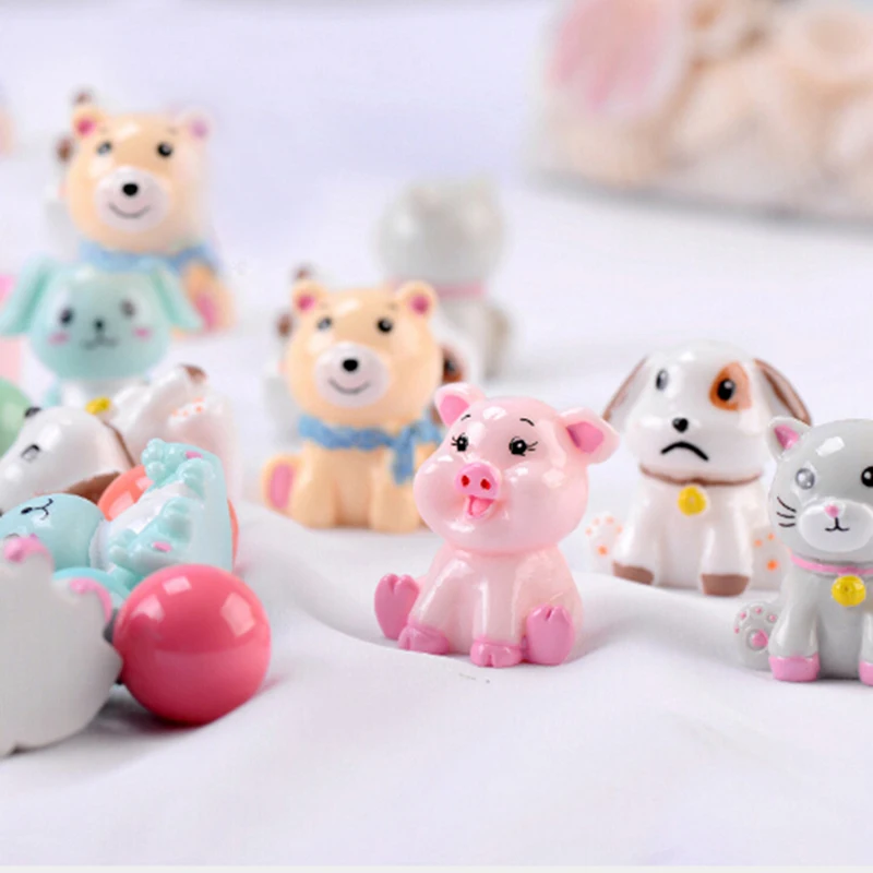 Home Decoration Cute Pig Small Ornament Toy Gift Pig Dog Cat Figurines Miniatures Micro Resin Crafts Decoration Accessories
Home Decoration Cute Pig Small Ornament Toy Gift Pig Dog Cat Figurines Miniatures Micro Resin Crafts Decoration Accessories