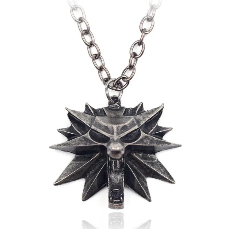 10pcs/lot Men's Accessories Fashion Pendant Necklace The Witcher 3 Games Wolf Pendants Necklaces For Sweater Chain Jewelry
10pcs/lot Men's Accessories Fashion Pendant Necklace The Witcher 3 Games Wolf Pendants Necklaces For Sweater Chain Jewelry