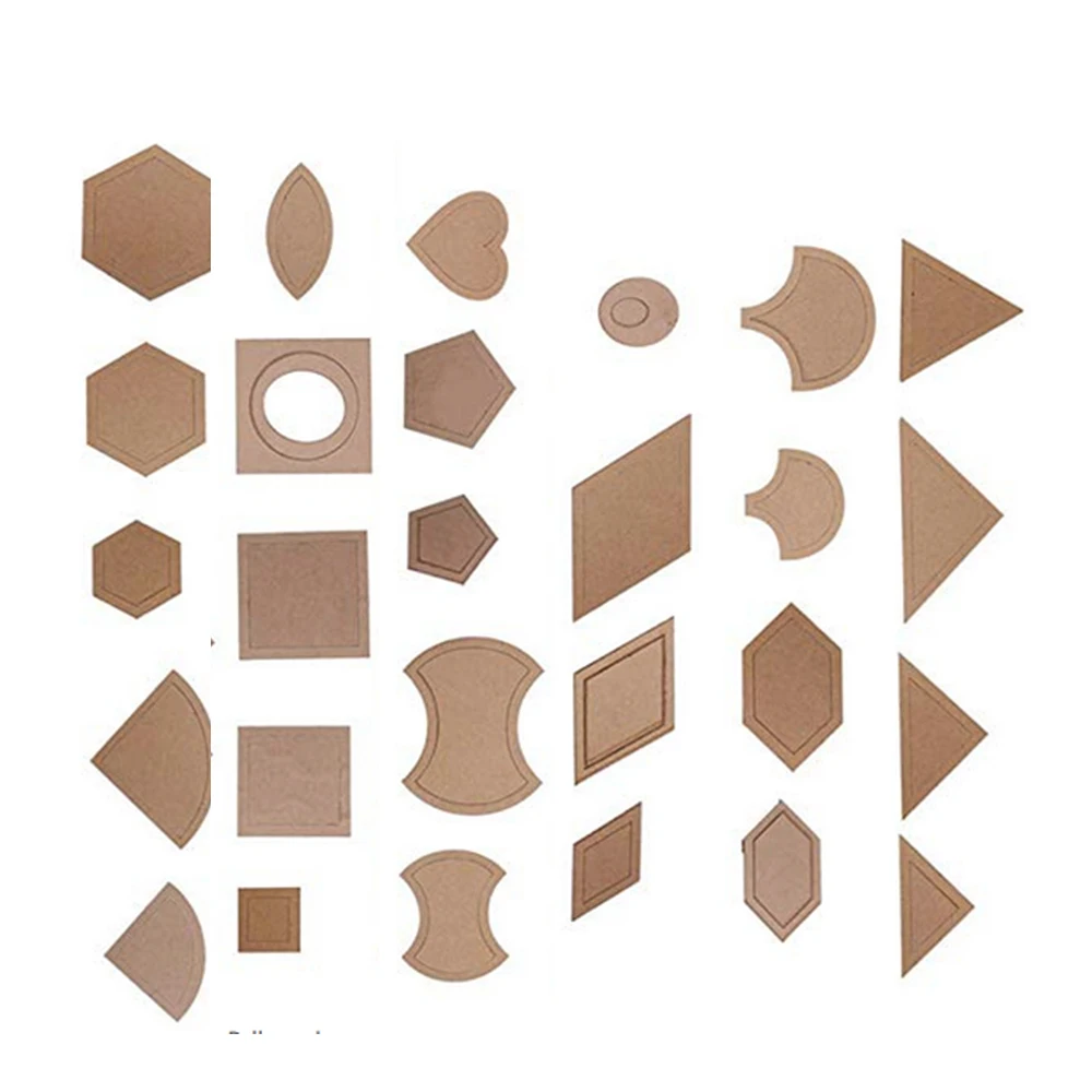 DIY Sewing Tool 27Pcs/Set Mixed Quilt Templates Acrylic DIY Tools For Patchwork Quilter Embroidered Template Handmade Accessory
DIY Sewing Tool 27Pcs/Set Mixed Quilt Templates Acrylic DIY Tools For Patchwork Quilter Embroidered Template Handmade Accessory