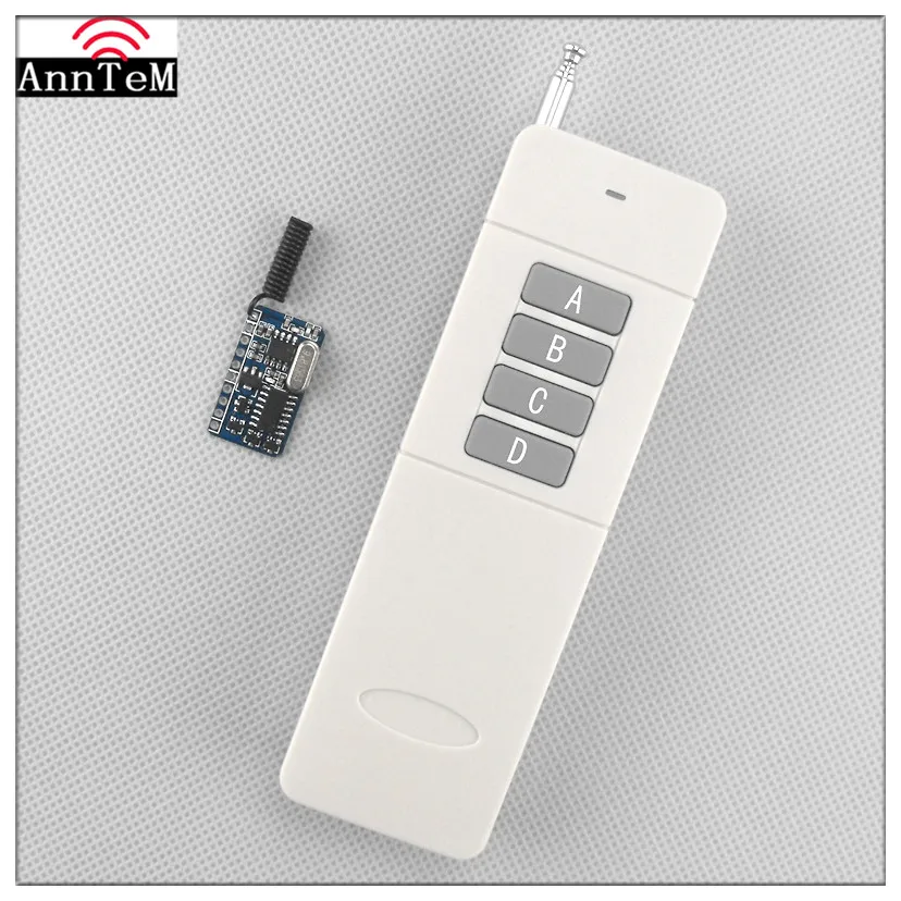 Anntem brand Long Range 315mhz RF Three work mode 4CH Mos remote control switch DC3.3v to 12v Transmitter Switch Receiver System
Anntem brand Long Range 315mhz RF Three work mode 4CH Mos remote control switch DC3.3v to 12v Transmitter Switch Receiver System