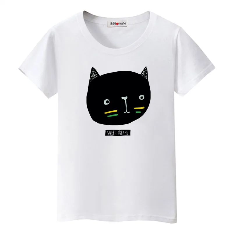 BGtomato Black cat lovely tshirt super cute women funny t-shirt good quality short sleeve casual tops
BGtomato Black cat lovely tshirt super cute women funny t-shirt good quality short sleeve casual tops