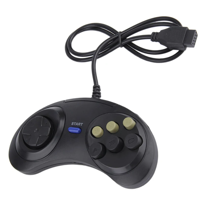 Classic Wired 6 Buttons Joypad Handle Game Controller For SEGA MD2 PC MAC Mega Drive Gaming Accessories Universal Remote Control
Classic Wired 6 Buttons Joypad Handle Game Controller For SEGA MD2 PC MAC Mega Drive Gaming Accessories Universal Remote Control
