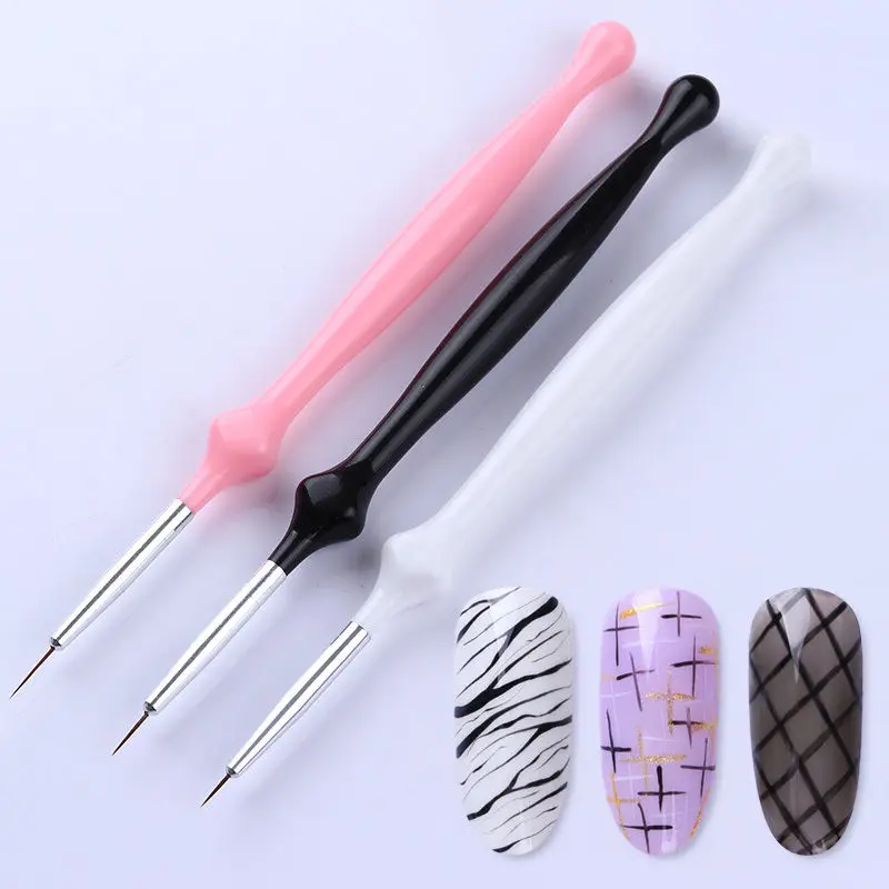 3pcs/set UV Gel Nail Painting Drawing Pencil Dotting Tool Nail Art Diy Brushes Nail Art Line Grid French Design Manicure Tools
3pcs/set UV Gel Nail Painting Drawing Pencil Dotting Tool Nail Art Diy Brushes Nail Art Line Grid French Design Manicure Tools