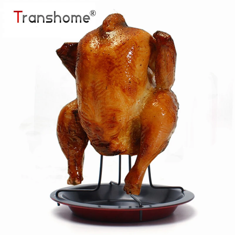 Фото Стойка для жарки курицы Transhome держатель из углеродистой стали - купить