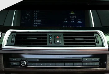 Chrome Console Air-Conditioning Vent Cover Trim For BMW 5 Series F10 2011-2016 520li 525li Accessories Car Styling
Chrome Console Air-Conditioning Vent Cover Trim For BMW 5 Series F10 2011-2016 520li 525li Accessories Car Styling