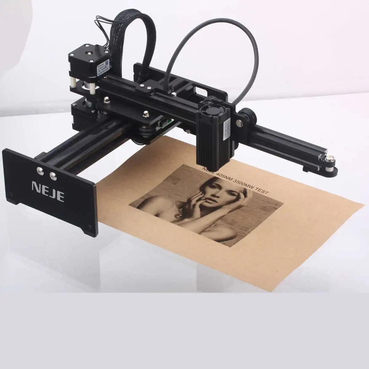 405nm 3500mw Professional DIY Mini CNC Laser Engraver Cutter Engraving Wood Cutting Machine Router Wood Router
405nm 3500mw Professional DIY Mini CNC Laser Engraver Cutter Engraving Wood Cutting Machine Router Wood Router