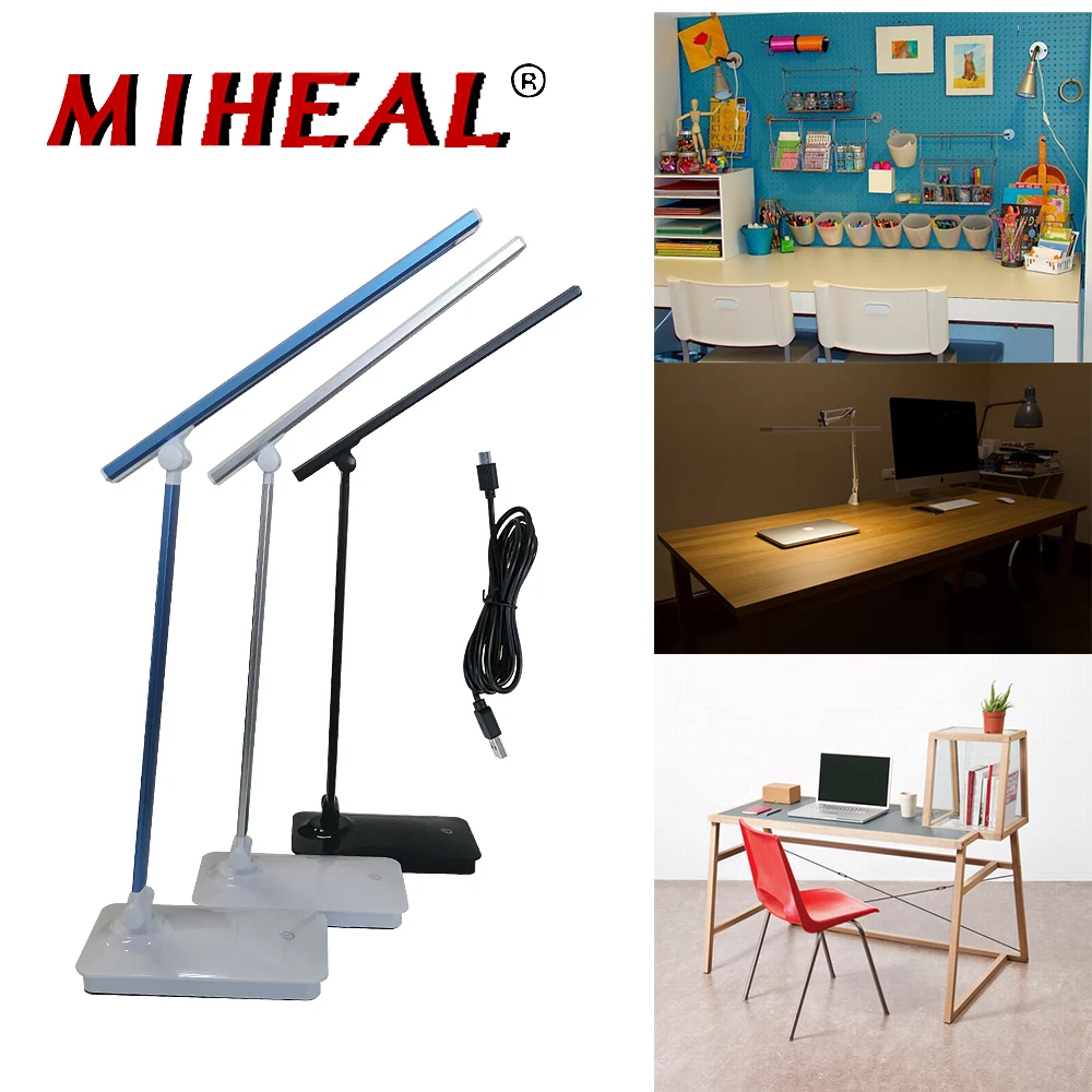 LED Table Lamp Desk light Dimming Foldable LED Book lamp Desk Lamp Touch Switch Adjustable light Table Lamp Office Book Light
LED Table Lamp Desk light Dimming Foldable LED Book lamp Desk Lamp Touch Switch Adjustable light Table Lamp Office Book Light