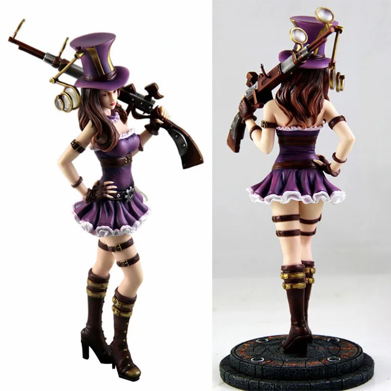 PVC Anime Giochi LOL Caitlyn Action Figure Cop Sexy Police Women Modello Della Bambola Giocattolo Regalo Decorazioni 27 cm
PVC Anime Giochi LOL Caitlyn Action Figure Cop Sexy Police Women Modello Della Bambola Giocattolo Regalo Decorazioni 27 cm