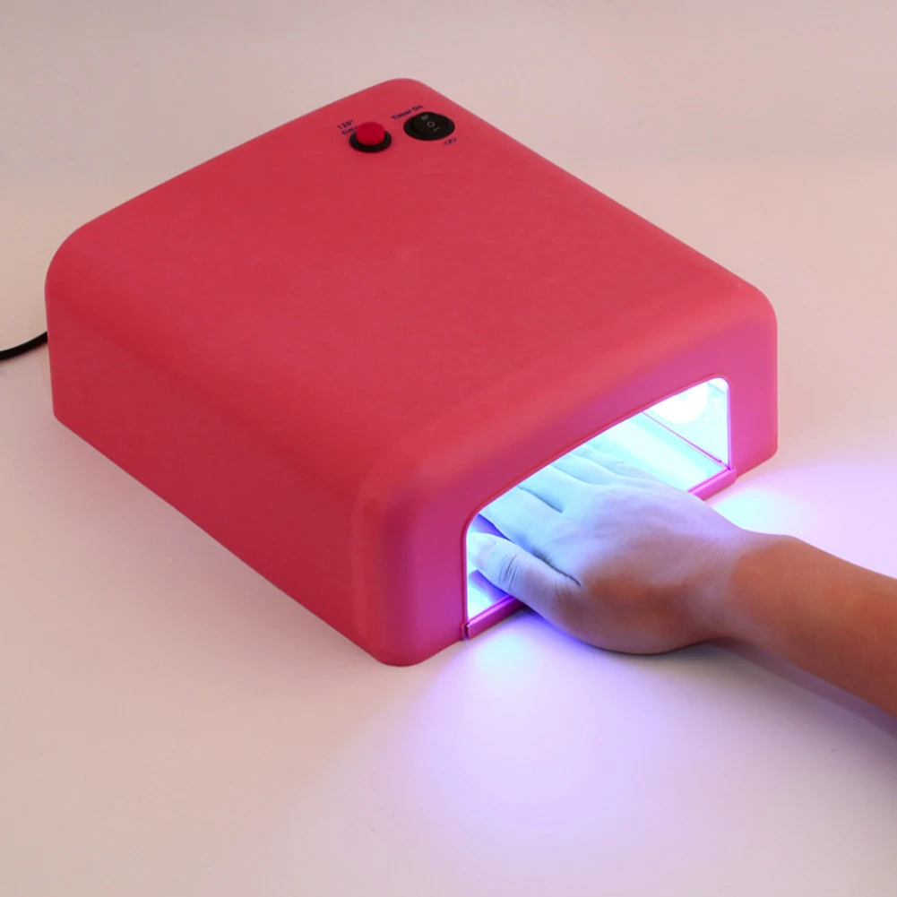 36 W EU Plug UV Ultraviolet 220V Lamp Nail Drying Cure Gel Art Polish Tools
36 W EU Plug UV Ultraviolet 220V Lamp Nail Drying Cure Gel Art Polish Tools