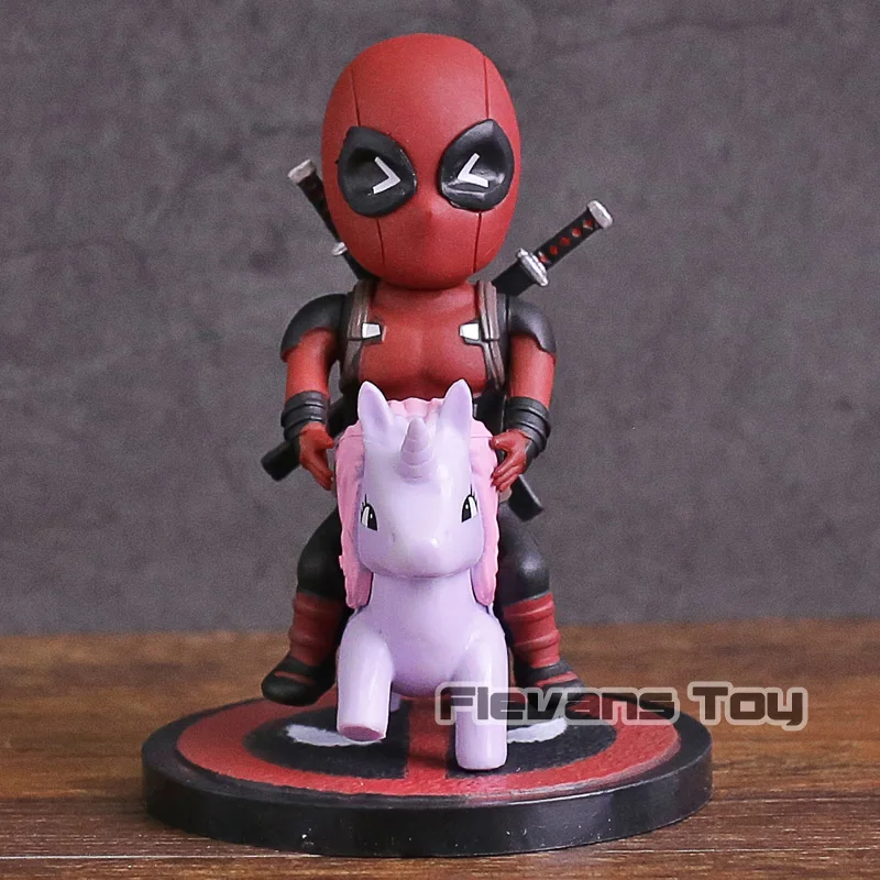 Marvel Comics Deadpool Mini Egg Attack Series Deadpool Riding Unicorn PVC Figure Q Version Dolls Model Toy
Marvel Comics Deadpool Mini Egg Attack Series Deadpool Riding Unicorn PVC Figure Q Version Dolls Model Toy