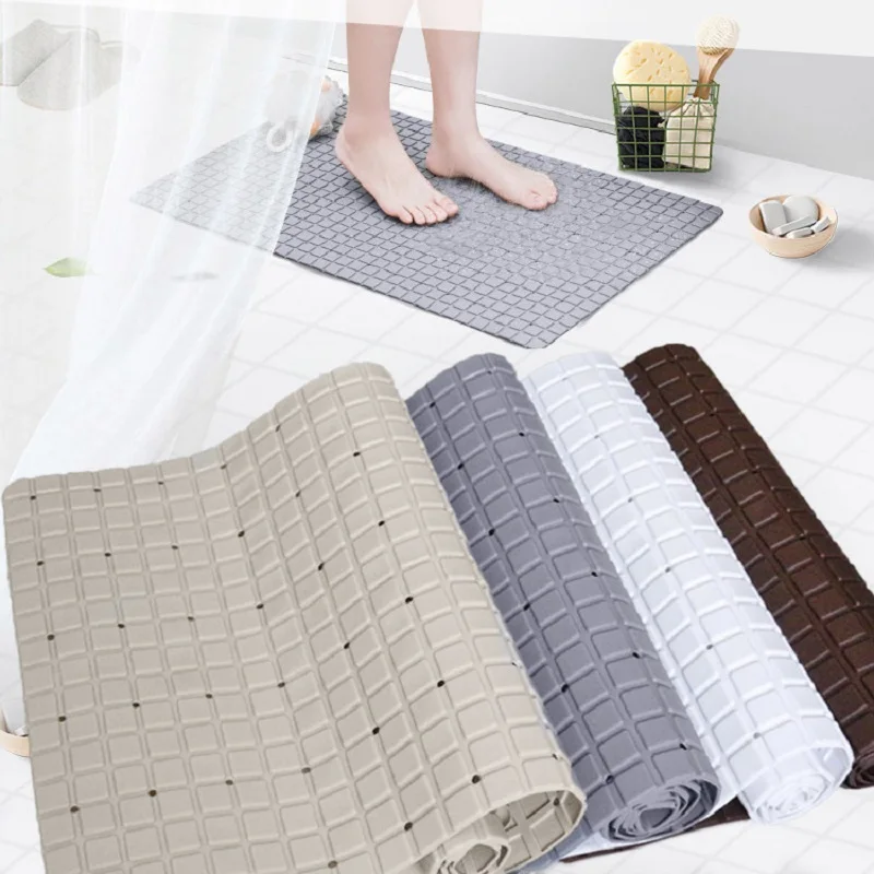 PVC Anti Slip Grid Toilet Bath Floor Mat Shower Bathroom Carpet Home Bathroom Supplies
PVC Anti Slip Grid Toilet Bath Floor Mat Shower Bathroom Carpet Home Bathroom Supplies