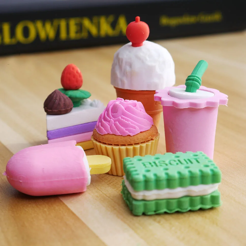 Eraser Rubber Stationery New Cake Shaped Creative Cute School Supplies For Kids Stationery gift free shipping
Eraser Rubber Stationery New Cake Shaped Creative Cute School Supplies For Kids Stationery gift free shipping