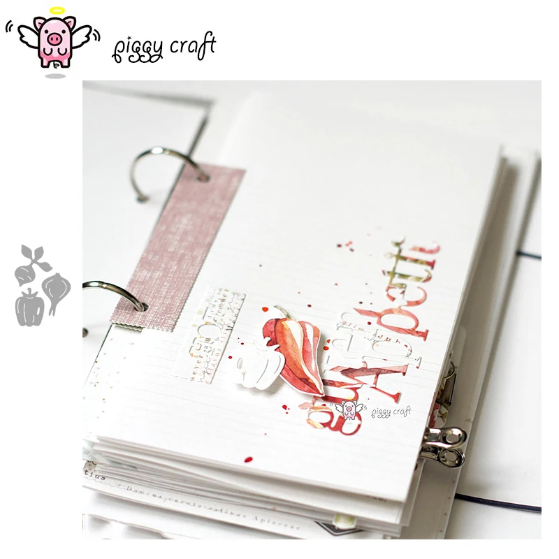 Piggy Craft metal cutting dies cut die mold 3Pcs Onion carrot chili Scrapbook paper craft knife mould blade punch stencils dies
Piggy Craft metal cutting dies cut die mold 3Pcs Onion carrot chili Scrapbook paper craft knife mould blade punch stencils dies