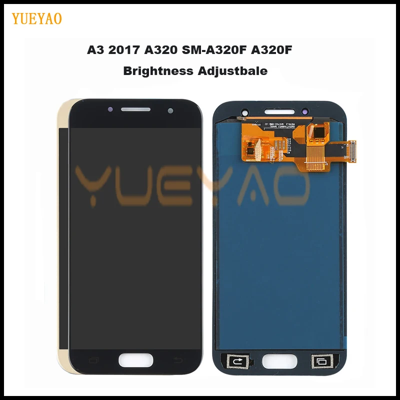 Tested A320 LCD For Samsung Galaxy A3 2017 A320 A320M A320F LCD Display Touch Screen Digitizer Assembly Brightness Replacement
Tested A320 LCD For Samsung Galaxy A3 2017 A320 A320M A320F LCD Display Touch Screen Digitizer Assembly Brightness Replacement