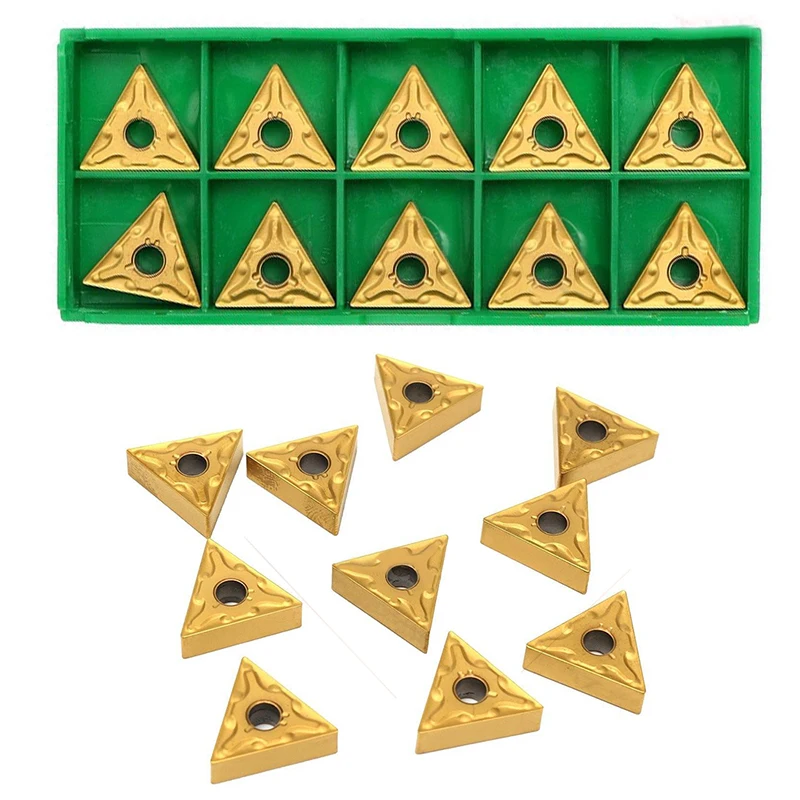 10pcs High Quality TNMG160404 CNC Carbide Inserts Blades For Lathe Turning Boring Tool
10pcs High Quality TNMG160404 CNC Carbide Inserts Blades For Lathe Turning Boring Tool