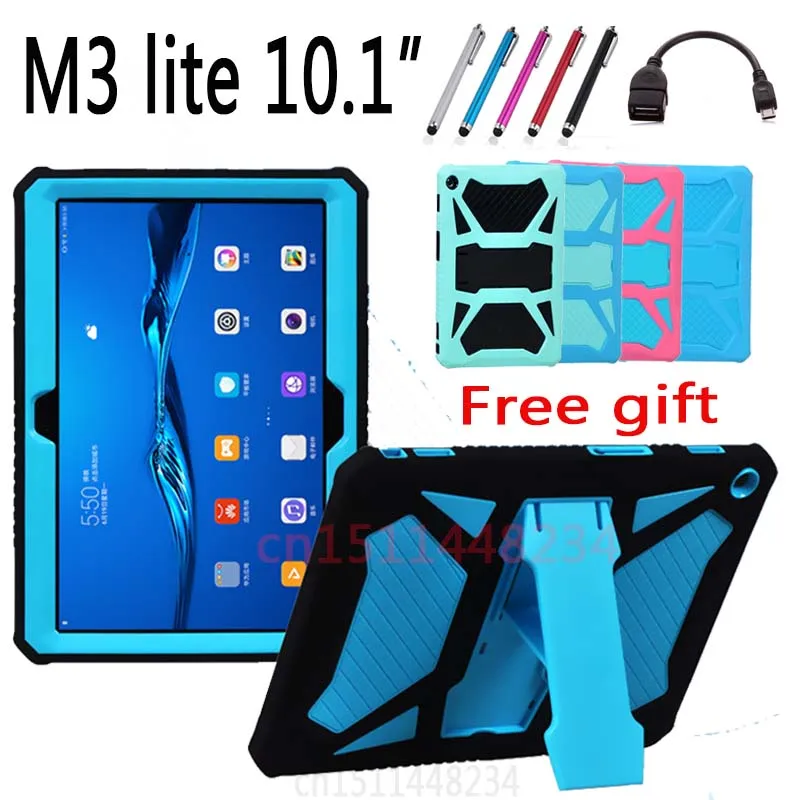 For Huawei MediaPad M3 Lite 10(10.1") child baby Tablet shockproof shell case cover,handle Support stand EVA silicone capa funda 
For Huawei MediaPad M3 Lite 10(10.1") child baby Tablet shockproof shell case cover,handle Support stand EVA silicone capa funda
