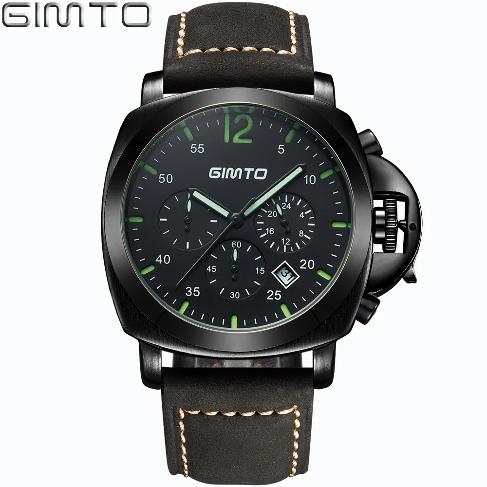 GIMTO Fashion Casual Mens Watches Luxury Brand High Quality Quartz Watch Men Waterproof Wristwatch Relogio Masculino
GIMTO Fashion Casual Mens Watches Luxury Brand High Quality Quartz Watch Men Waterproof Wristwatch Relogio Masculino