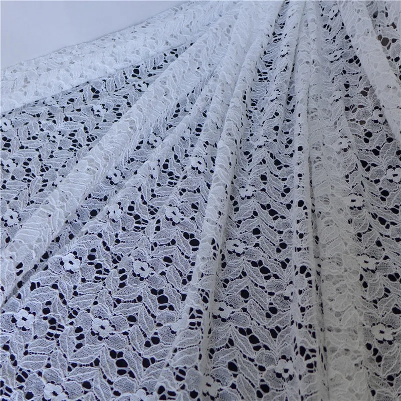1 Yard Crochet Embroidery Lace White/Ivory Nylon Eyelet Fabric Hollowed Out Bridal Dress DIY Clothing 145cm Wide
1 Yard Crochet Embroidery Lace White/Ivory Nylon Eyelet Fabric Hollowed Out Bridal Dress DIY Clothing 145cm Wide