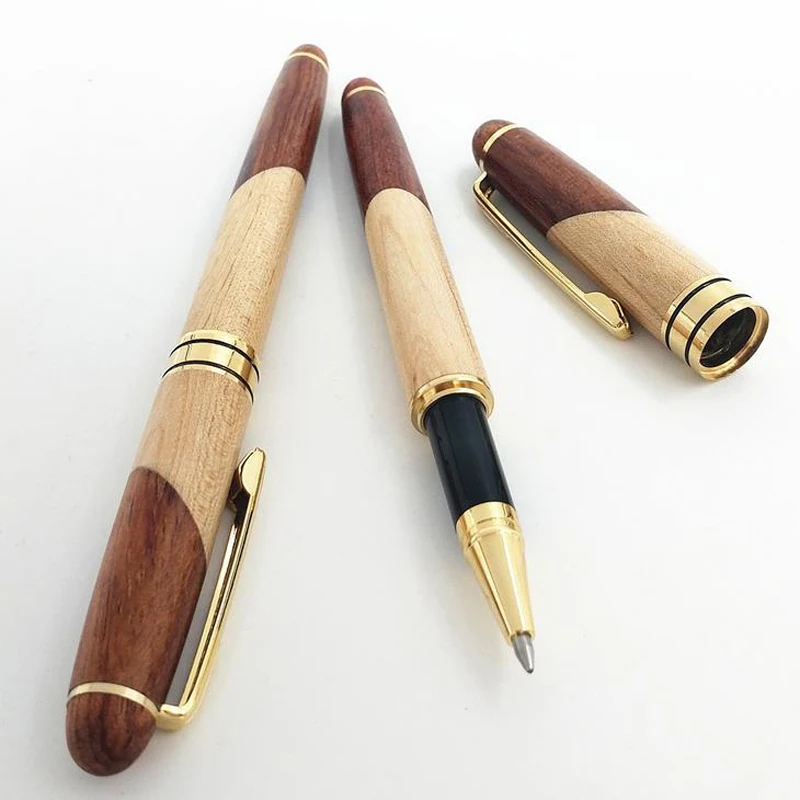1 pcs Creative luxury manual fight wood ballpoint pen 0.5mm black link for business and gifts signature pens office & school
1 pcs Creative luxury manual fight wood ballpoint pen 0.5mm black link for business and gifts signature pens office & school