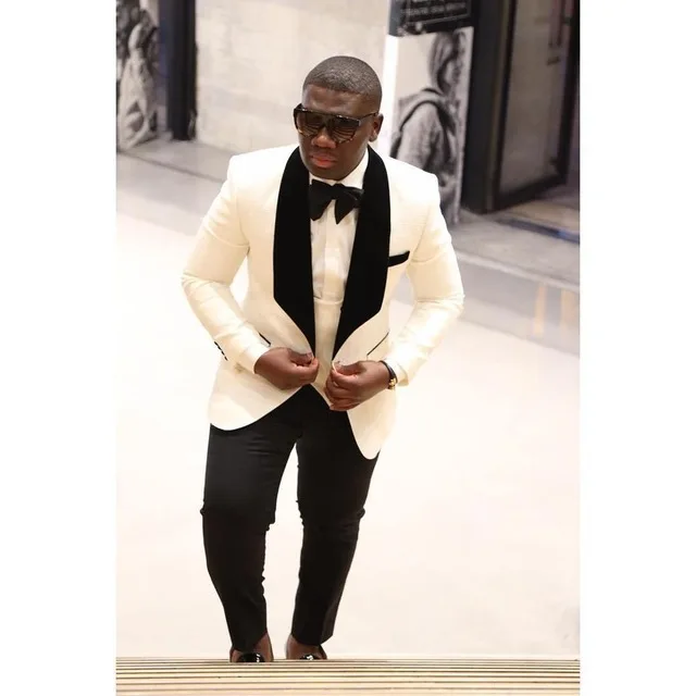 2020 Latest Coat Pant Design Beige Ivory Men Suit Groom Wedding Suits Slim Fit 3 Piece Tuxedo Custom Prom Blazer Terno Masculino
2020 Latest Coat Pant Design Beige Ivory Men Suit Groom Wedding Suits Slim Fit 3 Piece Tuxedo Custom Prom Blazer Terno Masculino