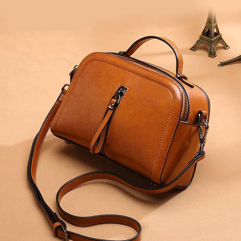 Leather Lady Bag New Vintage Single Shoulder Inclined Handbag High Quality Simple Small Square Hot Sale Large Capacity Luxury
Leather Lady Bag New Vintage Single Shoulder Inclined Handbag High Quality Simple Small Square Hot Sale Large Capacity Luxury