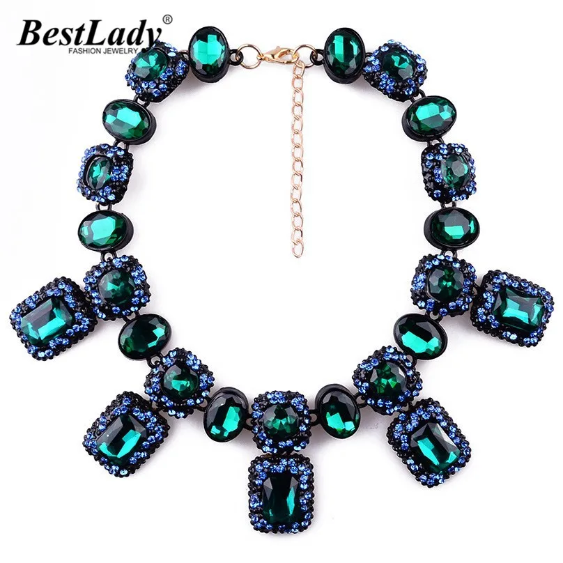 Best lady New Arrival Green Red Crystal Statement Necklace Stones Luxury Gem Pendant Good Quality Fashion Jewelry For Women B225
Best lady New Arrival Green Red Crystal Statement Necklace Stones Luxury Gem Pendant Good Quality Fashion Jewelry For Women B225