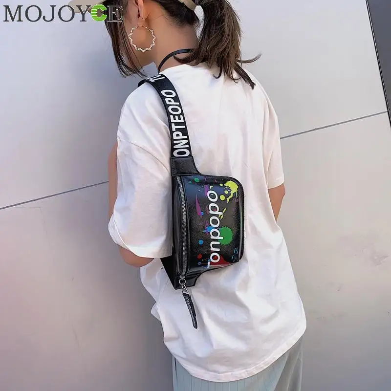 Bag Belt Women PU Leather Bum Bag Graffiti Printed Shoulder Bags Unisex Zipper Chest Pack Crossbody Handbags
Bag Belt Women PU Leather Bum Bag Graffiti Printed Shoulder Bags Unisex Zipper Chest Pack Crossbody Handbags