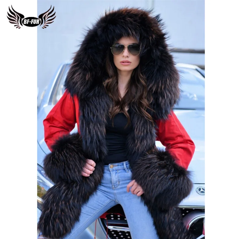 BFFUR Park With Natural Fur 2018 Winter Coat Women Luxury With Fox Fur Collar Thick Warm Gorgeous Casual Parka Real Fur Jacket
BFFUR Park With Natural Fur 2018 Winter Coat Women Luxury With Fox Fur Collar Thick Warm Gorgeous Casual Parka Real Fur Jacket