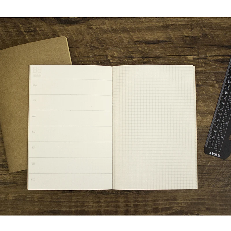 Kraft cover Notebook Dot Grid Paper KraftBlank Graph 5mm Monthly Plan Paper Weekly Plan 32 Sheets A5
Kraft cover Notebook Dot Grid Paper KraftBlank Graph 5mm Monthly Plan Paper Weekly Plan 32 Sheets A5